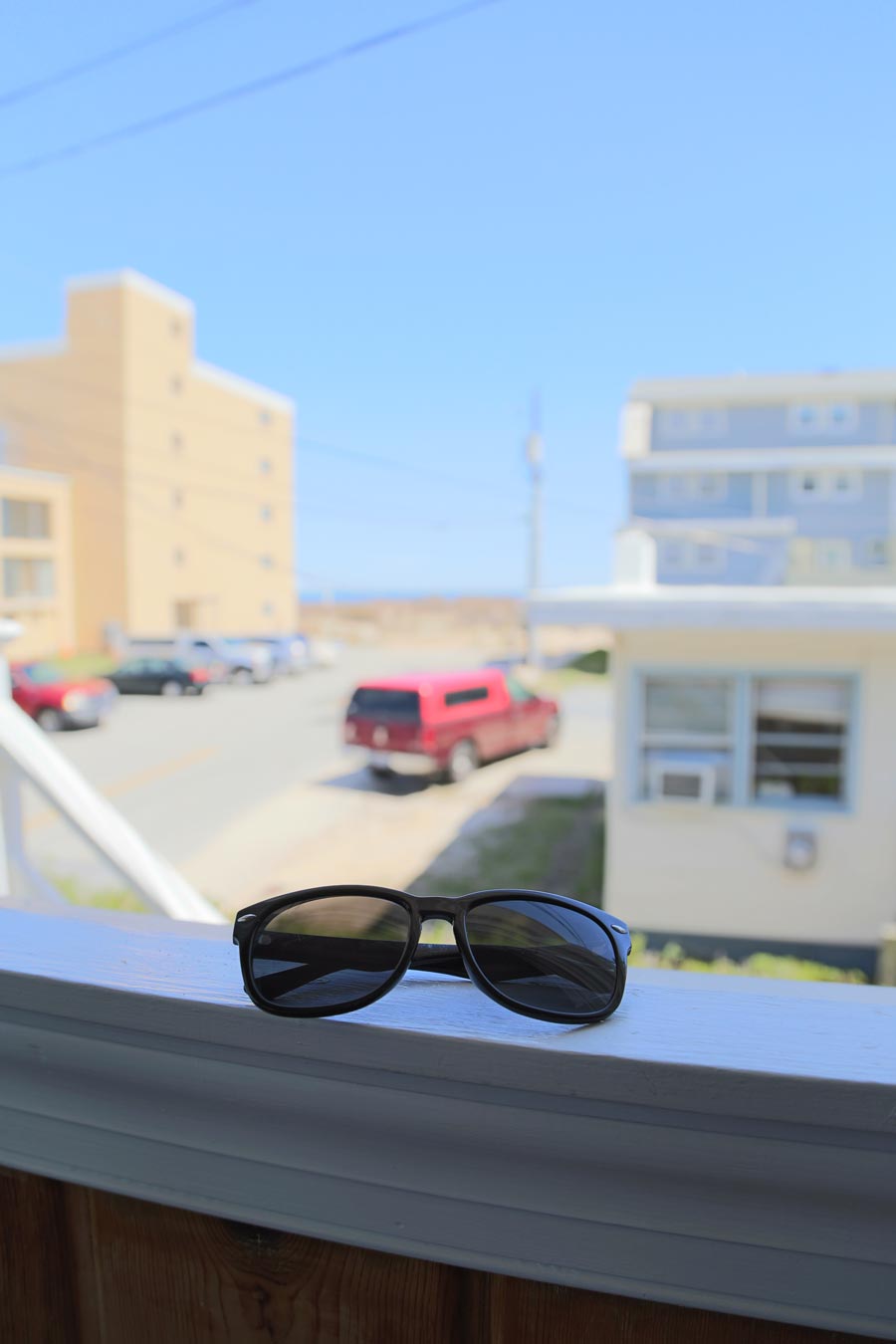 ocean view from living room window